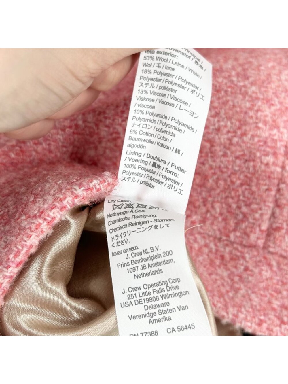 J. Crew Collection Cropped Lady Jacket in Italian Wool-Blend Bouclé 6 - Picture 8 of 9